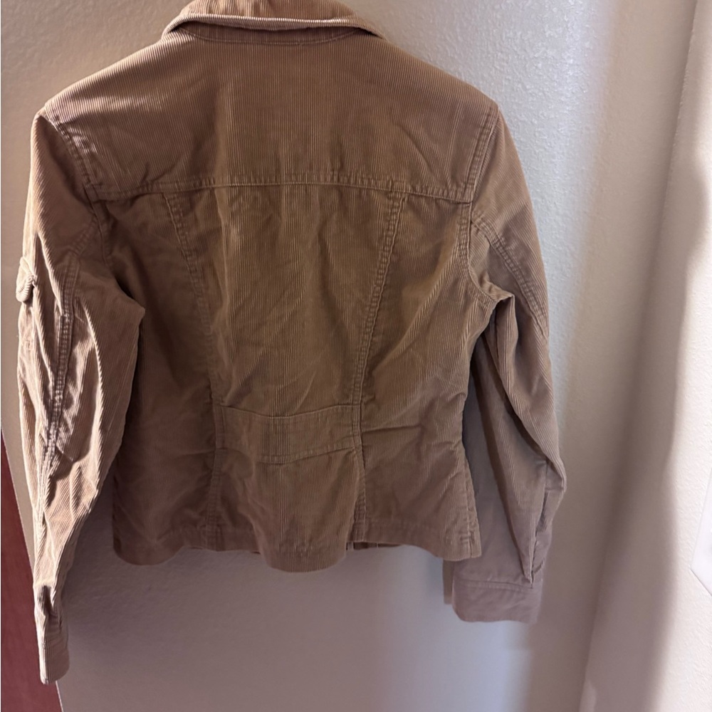 Aeropostale Women's Utility Jacket in Tan - Picture 2 of 3